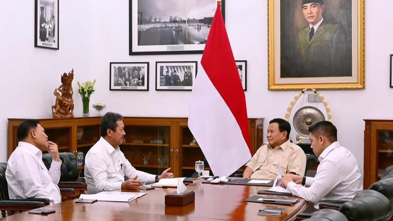 Isi Perintah Tegas Prabowo ke Menteri KKP Geger Pagar Laut, Mayor TNI Teddy Serius Mencatat