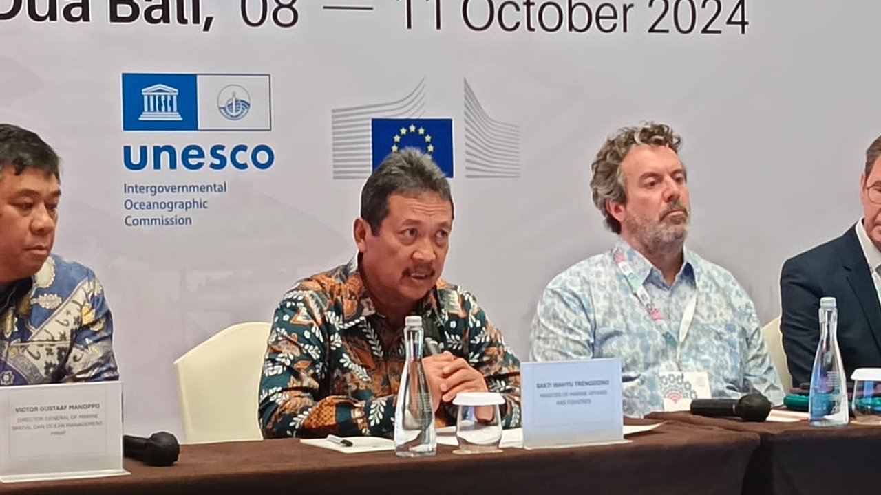 Menteri Kelautan dan Perikanan Wahyu Sakti Trenggono