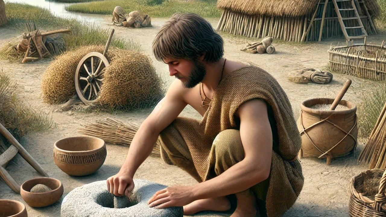 ilustrasi petani 5000 tahun lalu