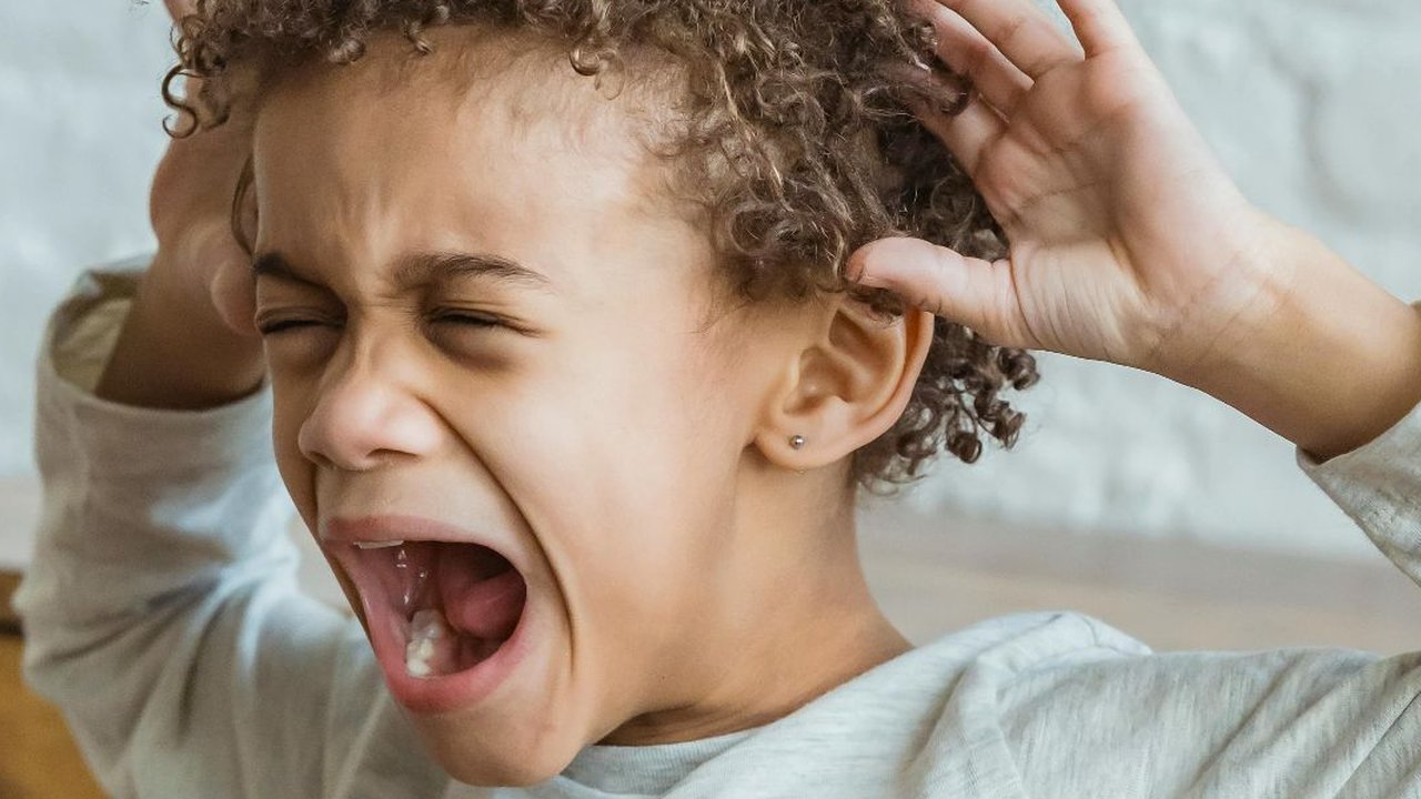 Ilustrasi anak tantrum