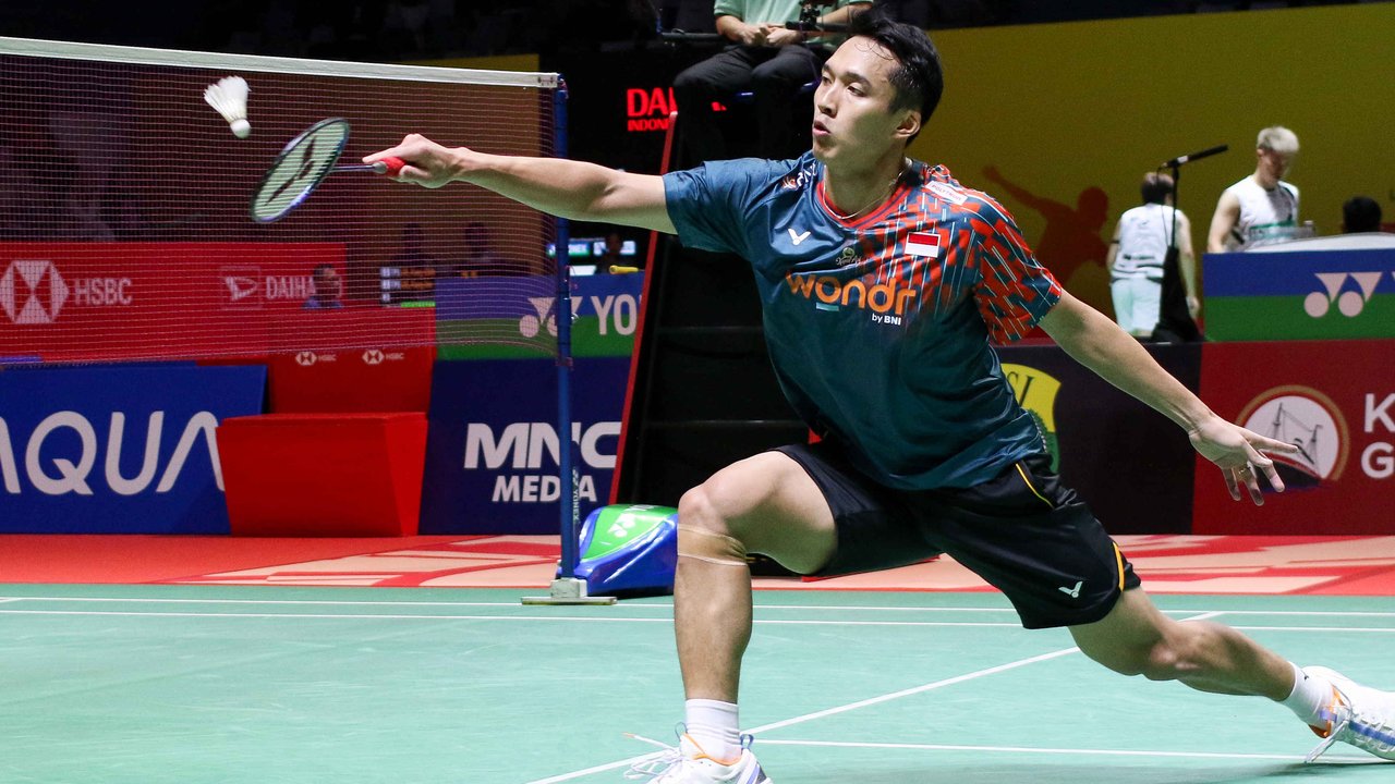 Jonatan Christie di Indonesia Masters 2025