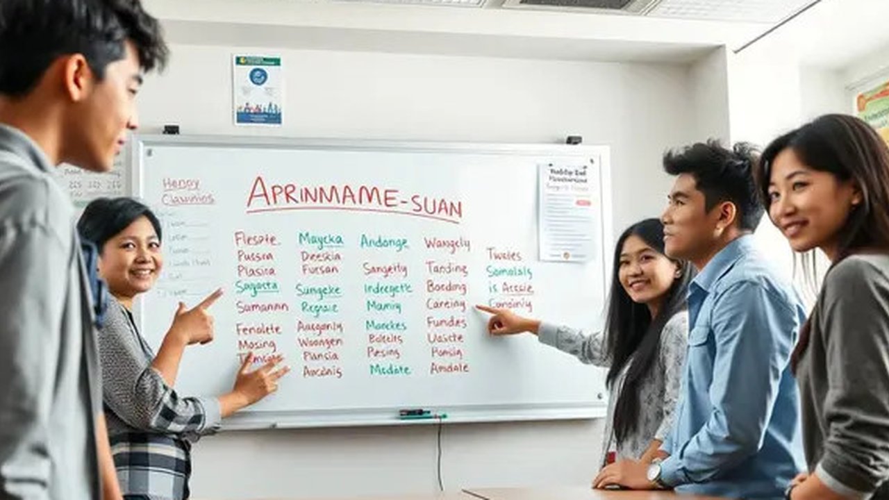 apa itu akronim Ilustrasi dibuat AI
