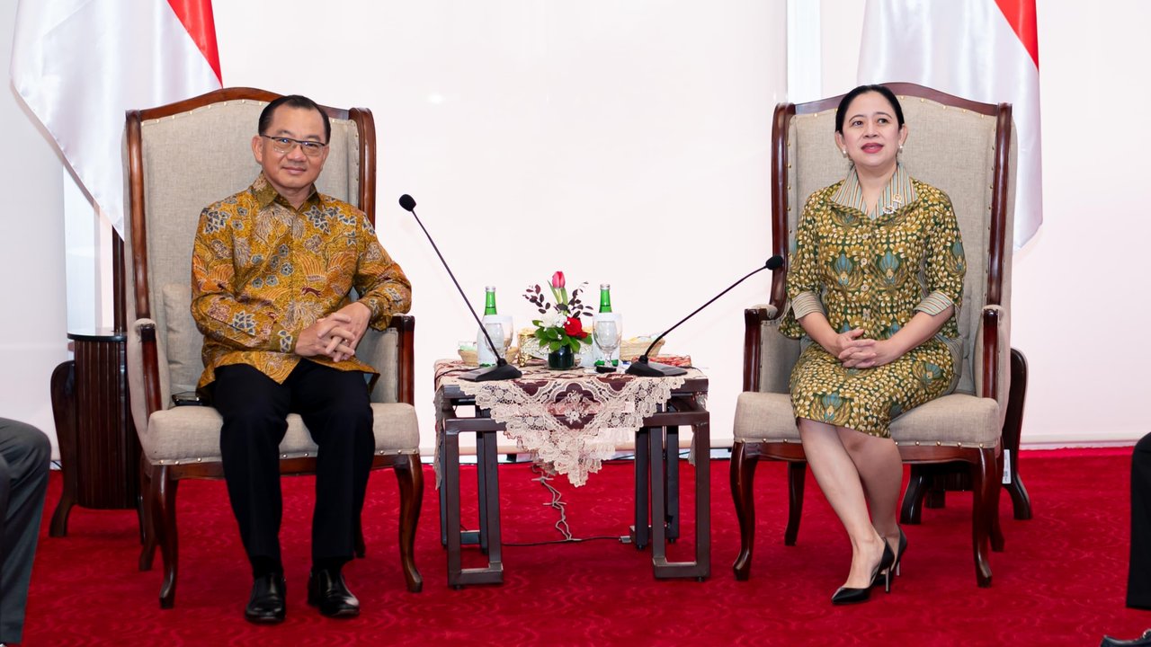 Puan Maharani & Ketua Parlemen Singapura