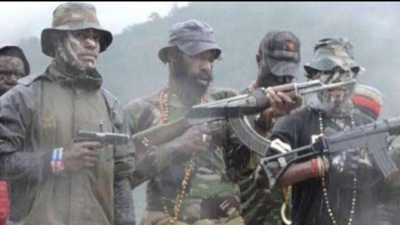 Ilustrasi Kelompok Kriminal Bersenjata (KKB). (Dok TNI)