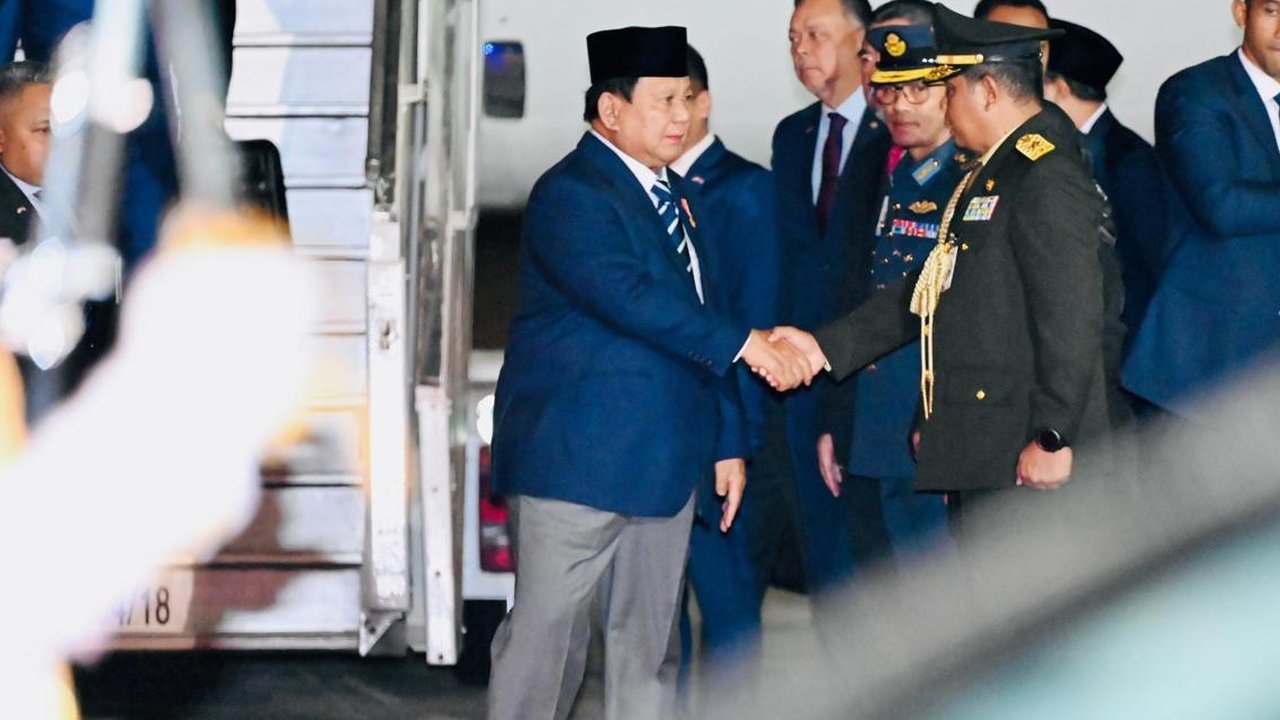 Prabowo Tiba di Malaysia