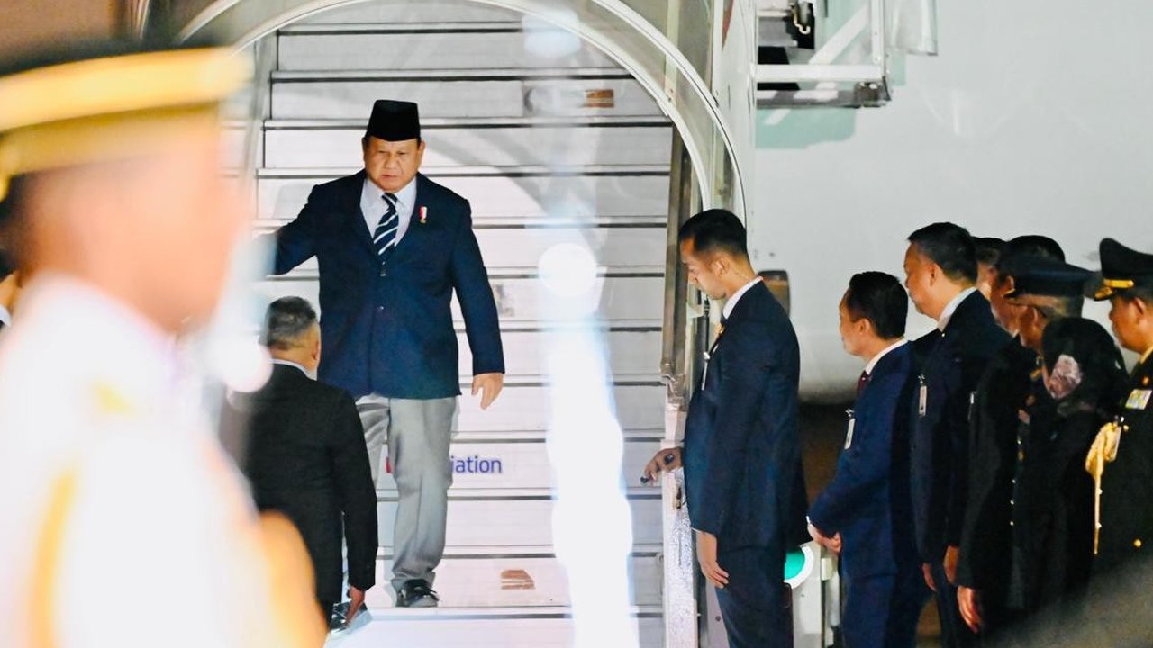 Prabowo Tiba di Malaysia