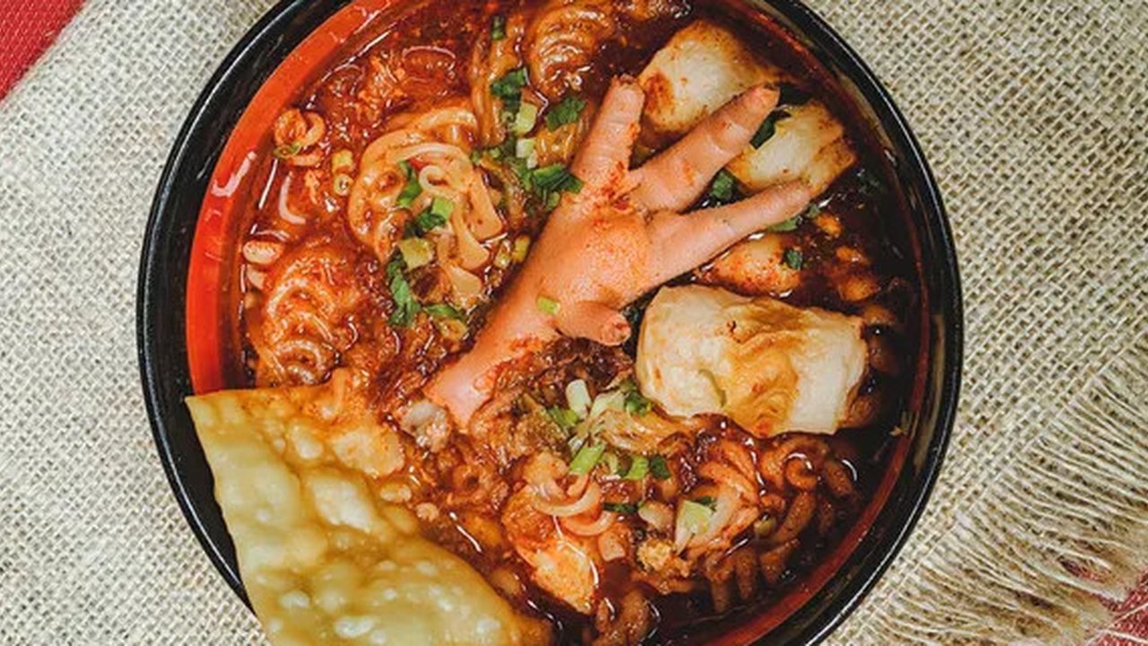 Resep seblak jamur enoki. (dok. Cookpad @dapur_moms_bilqis)