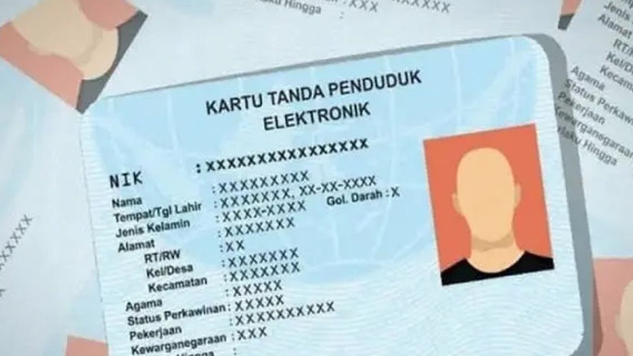 Ilustrasi e-KTP (Istimewa)