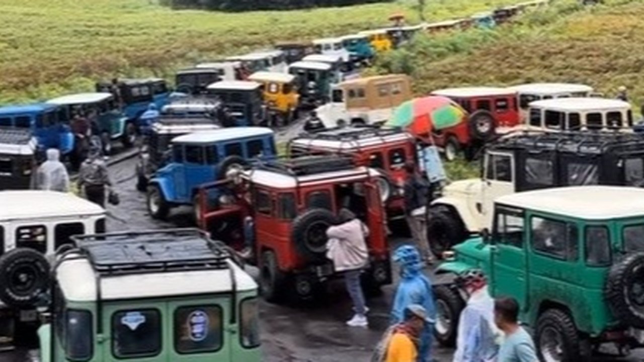 Gunung Bromo Macet Parah
