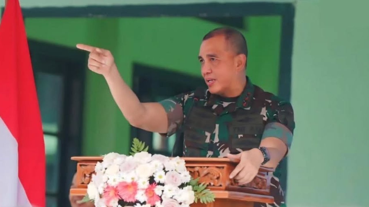 Jenderal Bintang Dua TNI Bicara di Depan Anak Buah & Babinsa