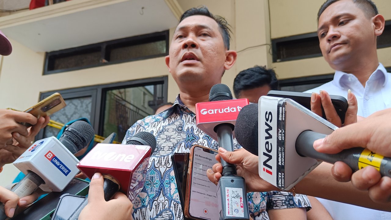 Kasat Reskrim Polsek Metro Jakarta Selatan, AKBP Bintoro saat ditemui awak media di lokasi rekonstruksi, Jumat (29/12/2023). (Merdeka.com/Rahmat Baihaqi)