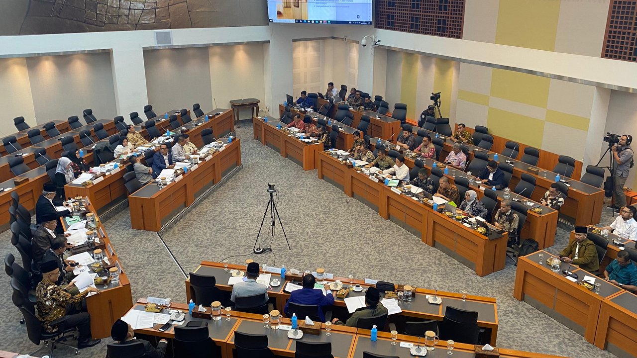 Komisi VIII DPR RI menggelar RDP dengan Kemenag Bahas Biaya Haji