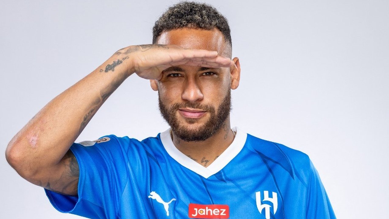 Perbandingan Gaji Neymar di Klub Arab Al Hilal dan Santos FC.