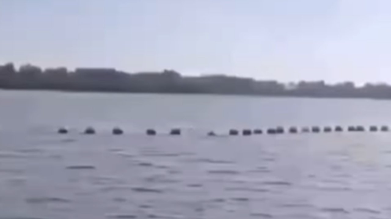 Pagar Pelampung di Perairan Serangan Bali