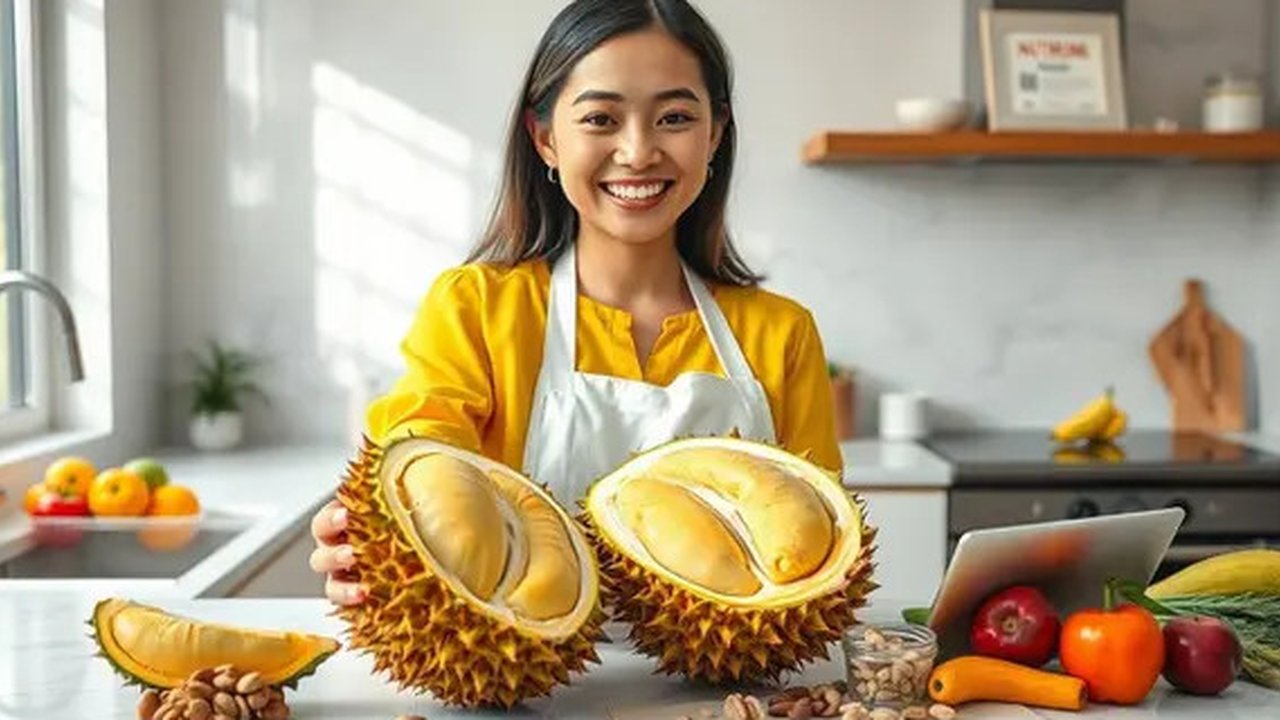 9 Prinsip Pola Makan Sehat bagi Pasien Penyakit Jantung, Salah Satunya Hindari Nangka dan Durian. Foto dibuat oleh AI.