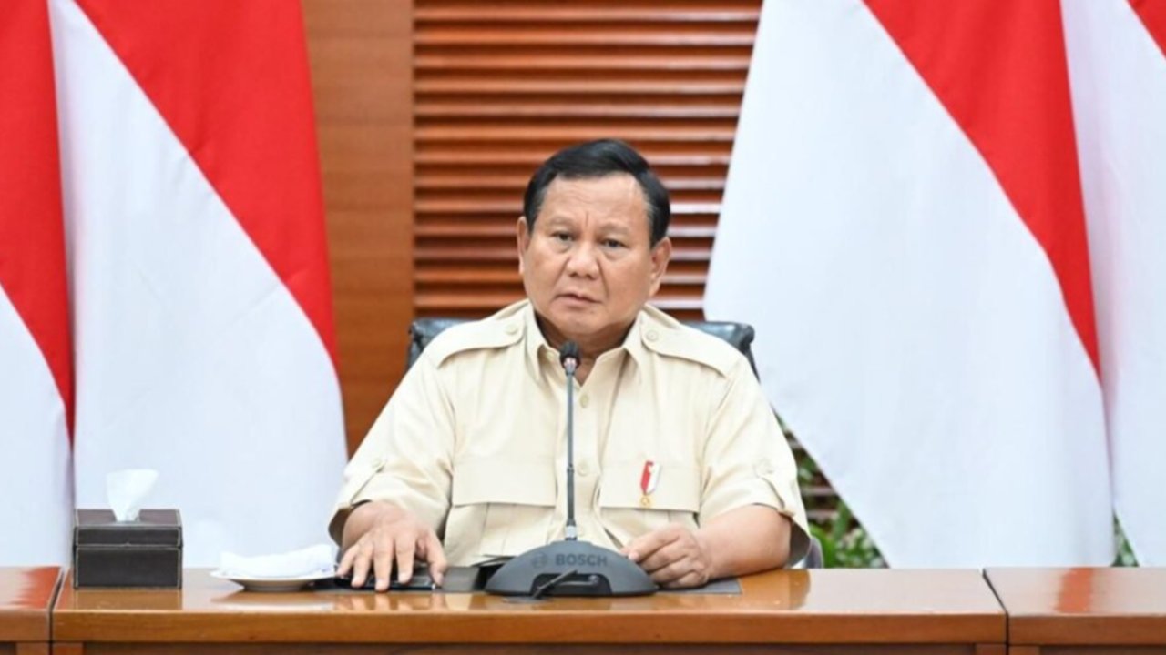 Prabowo Subianto dan Perdana Menteri Malaysia Anwar Ibrahim