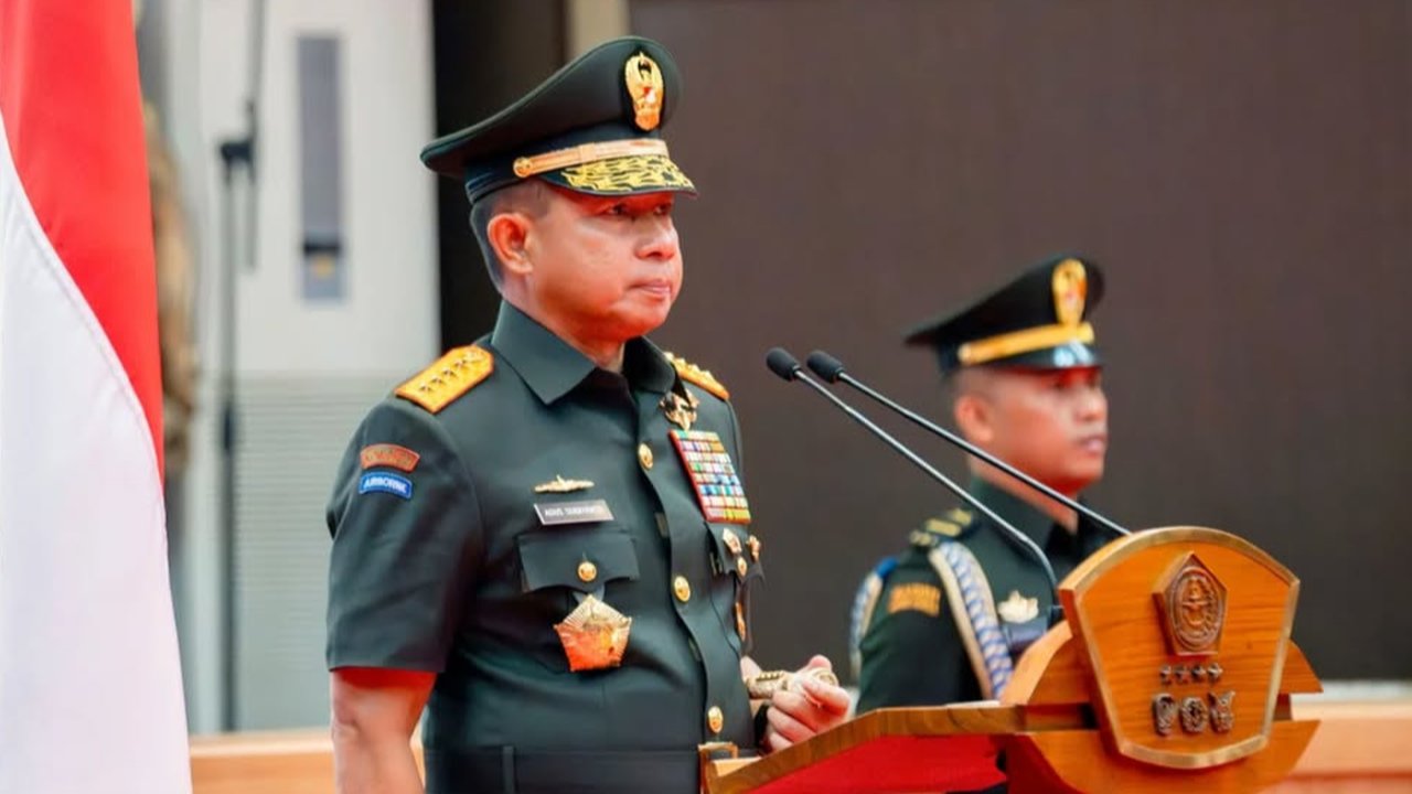 Anak Mantan Wapres Try Sutrisno Resmi Jabat Pangkogabwilhan I, Ini Pesan Mendalam Panglima TNI
