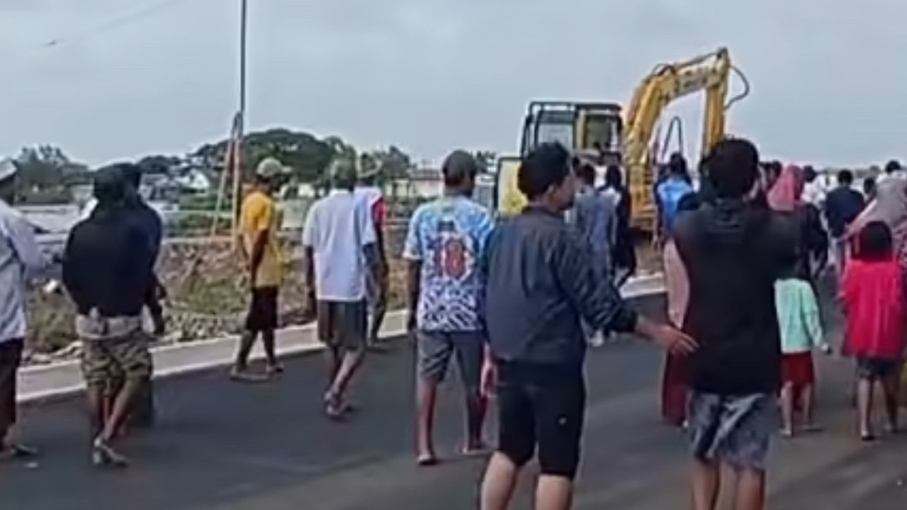 Rumah Kebanjiran, Warga Desa Kohod Demo Proyek PIK 2