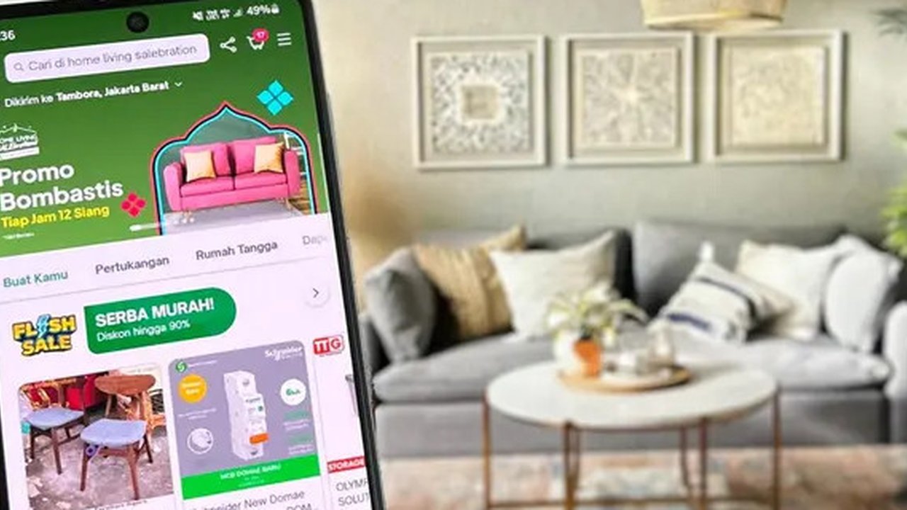 Sahabat Fimela bisa manfaatkan promo dari Tokopedia untuk membeli produk rumah tangga. (Foto: Dokumen/Tokopedia)