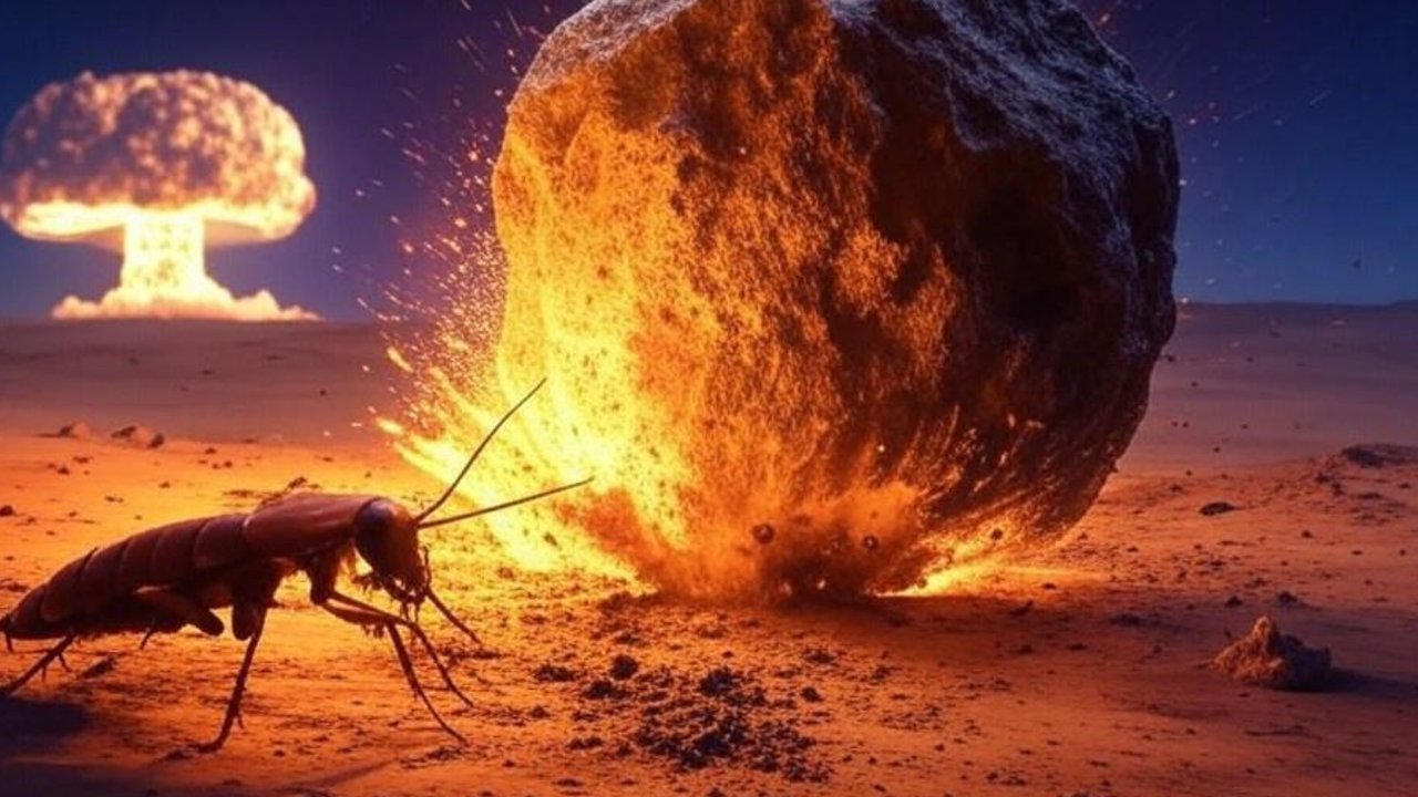 Kecoak, Hewan Paling Sakti di Dunia Mampu Bertahan saat Terjadi Asteroid Tabrakan dan Ledakan Bom Nuklir