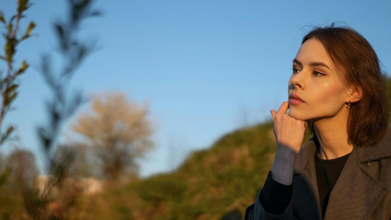 Kata-kata sabar dan ikhlas menerima kenyataan.