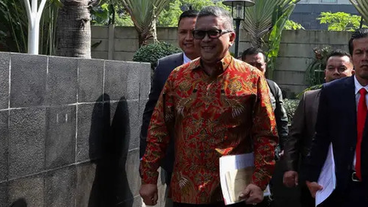 Hasto Kristiyanto mengatakan hanya akan berbicara jujur kepada penyidik KPK. (Liputan6.com/Angga Yuniar)