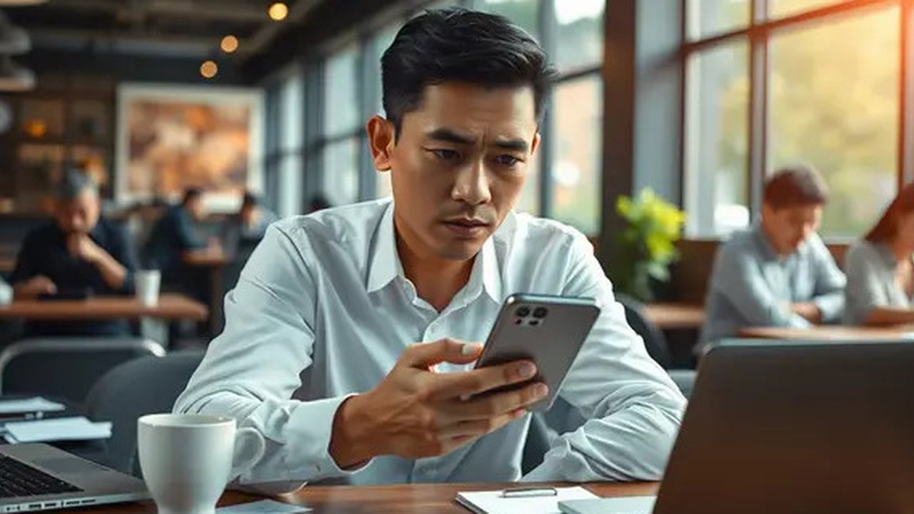 tips agar hp tidak lemot Ilustrasi dibuat AI