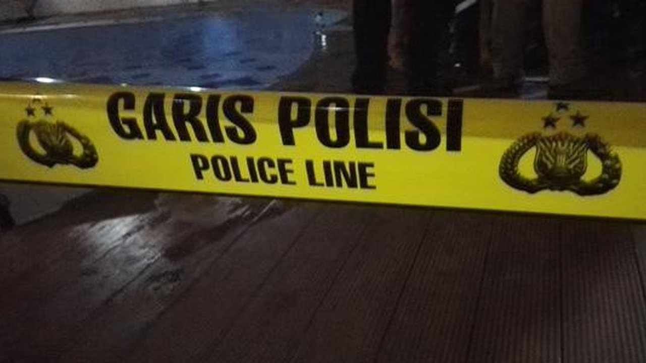Ilustrasi garis polisi. (Liputan6.com/Raden Trimutia Hatta)