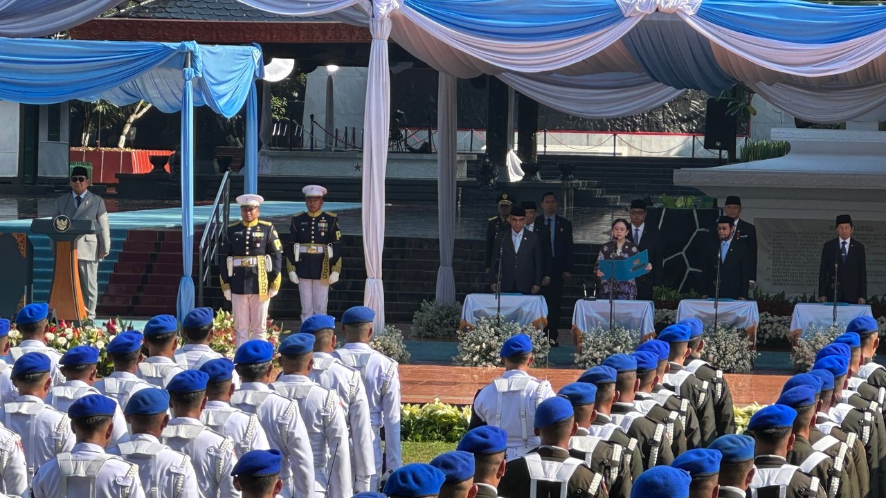 Puan Maharani Bacakan Ikrar, Prabowo Pimpin Upacara Hari Kesaktian Pancasila Perdana