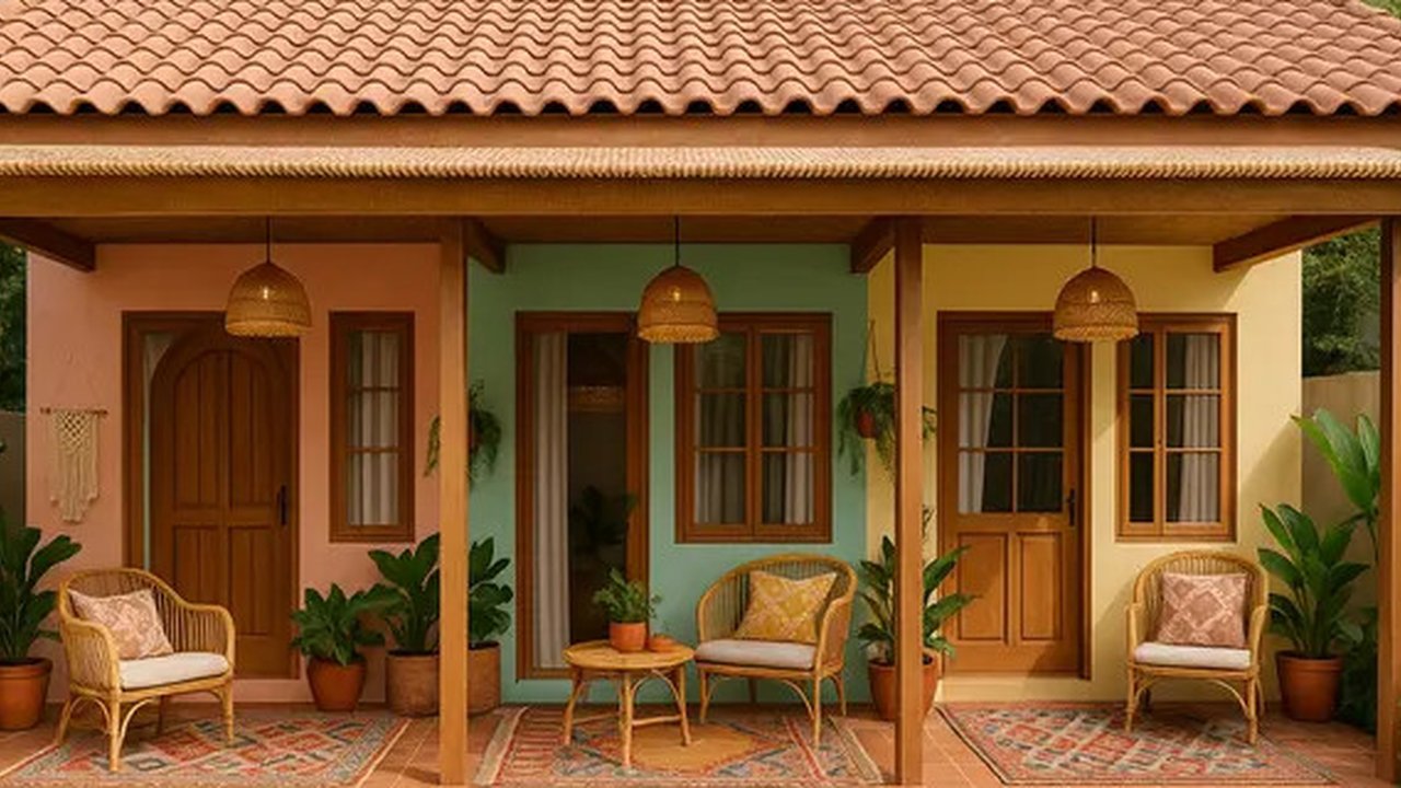 Desain Rumah Kontrakan 3 Petak Sederhana tapi Estetik (Foto: ChatGPT)