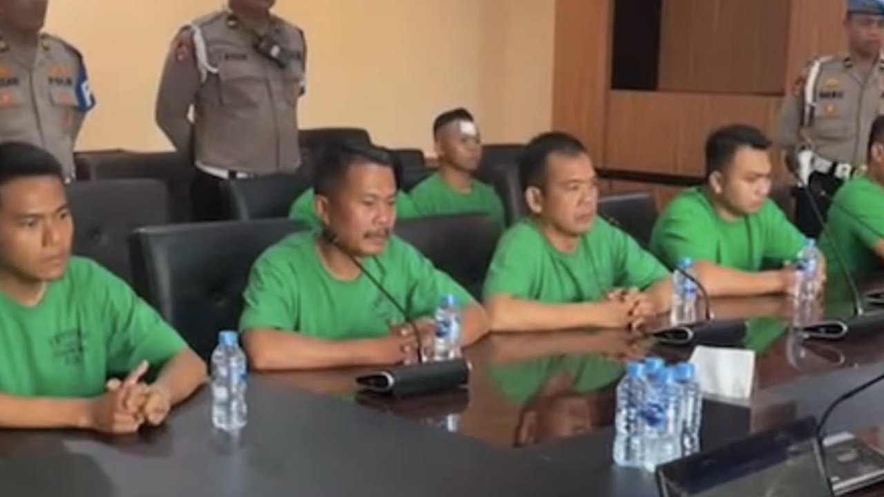 Ini Tampang 7 Anggota Polisi Naik Rantis Brimob Tabrak Ojol Affan Kurniawan hingga Meninggal