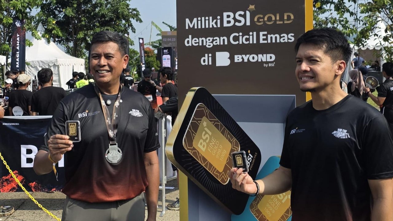 BSI Wujudkan Semangat Kepedulian Sosial dan Spiritual Melalui Run For Humanity Trail Run Sentul