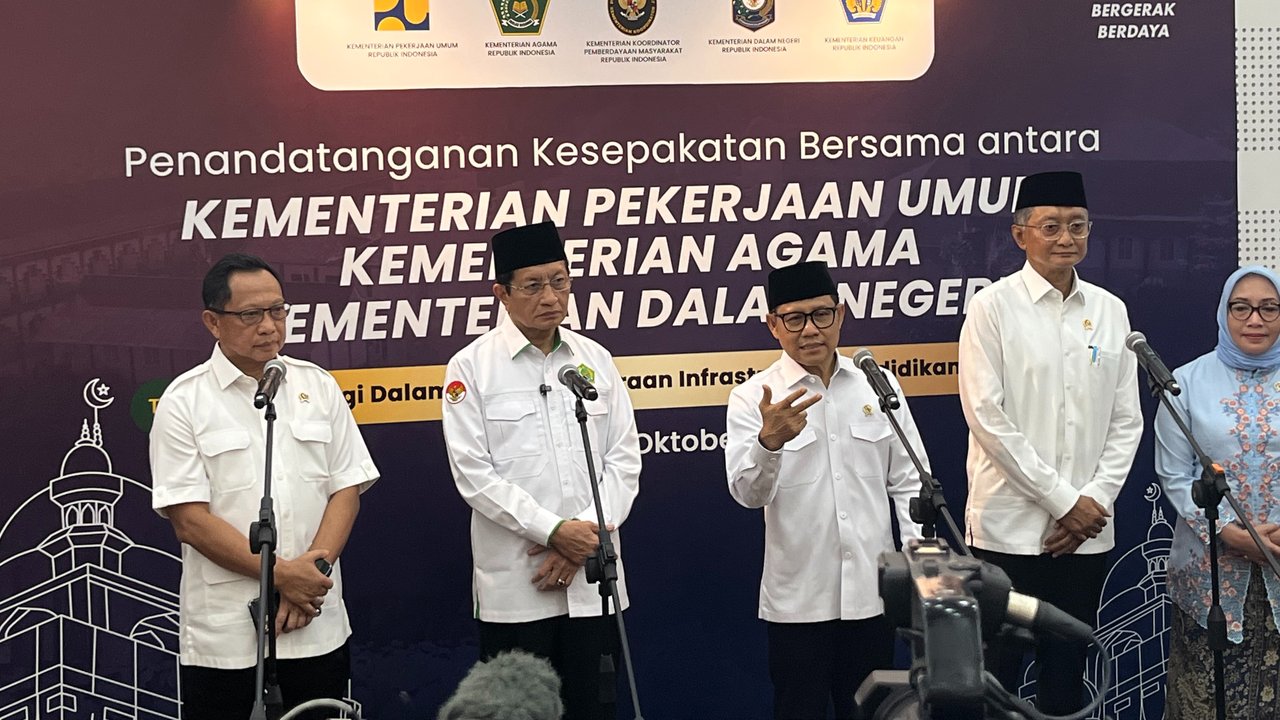Cak Imin Tegaskan Perbaikan Bangunan Pesantren Roboh Pakai APBN