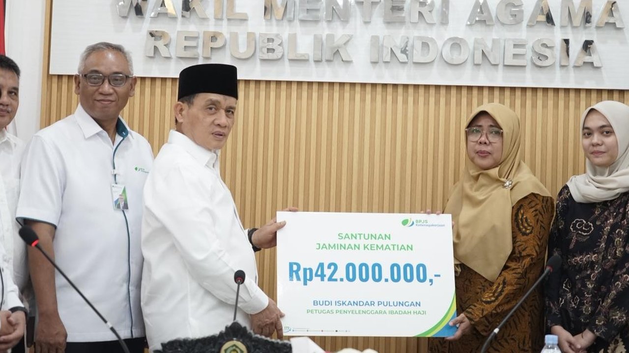 Meninggal Pasca Tugas, Petugas Haji Dapat Santunan Dari BPJS Ketenagakerjaan