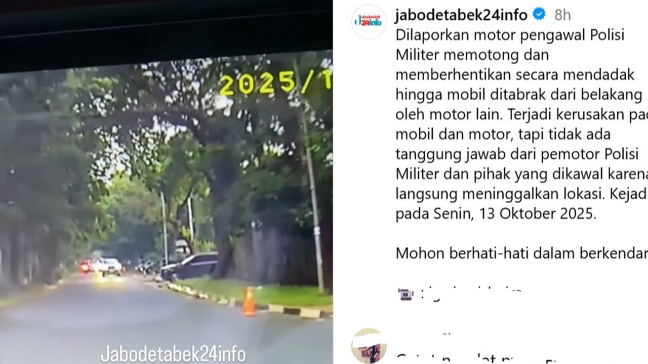 Viral Polisi Militer Potong Jalan saat Pengawalan, Kapuspen TNI Buka Suara