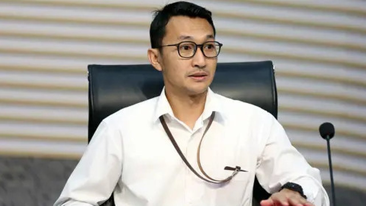 Budi Prasetyo (Juru Bicara Komisi Pemberantasan Korupsi). (Liputan6.com/Helmi Fithriansyah)