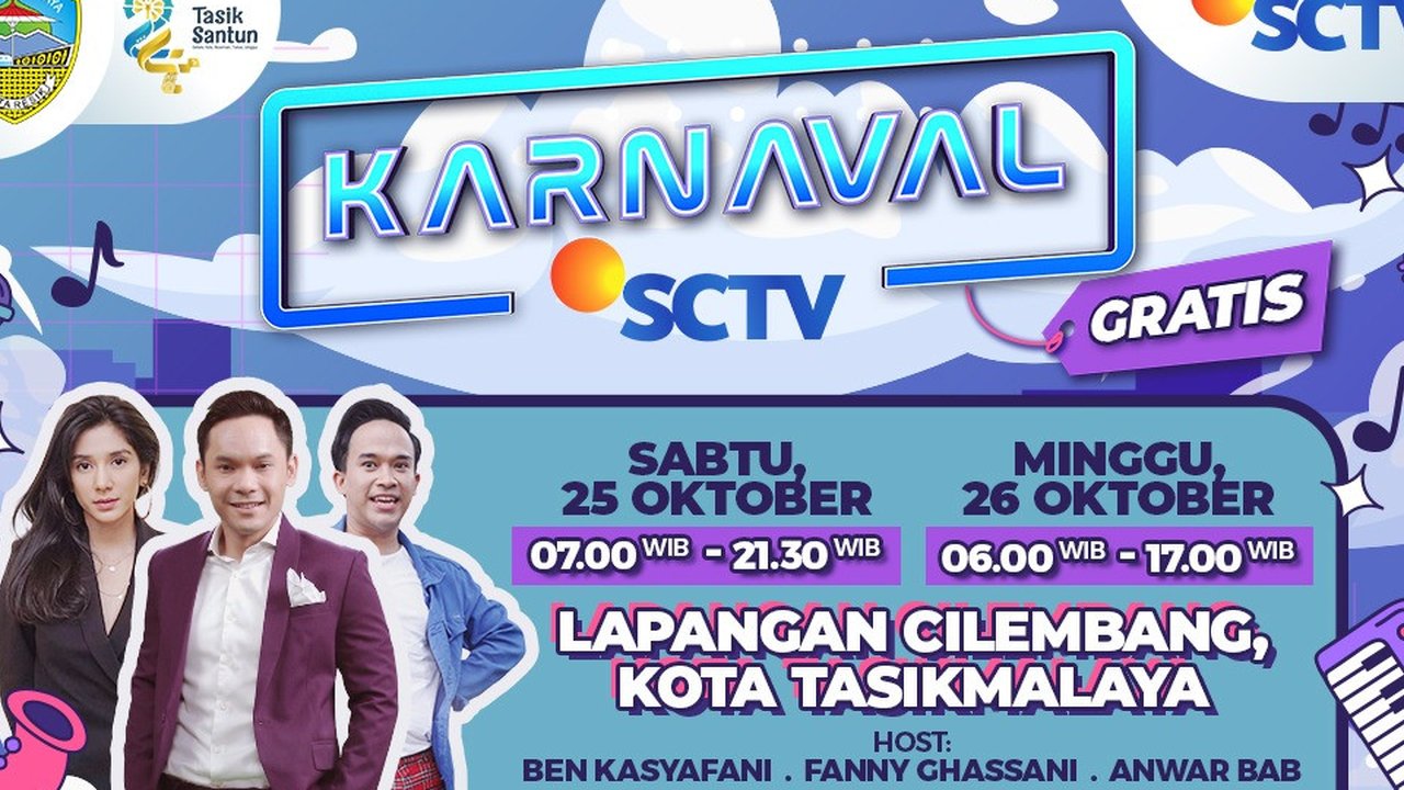 Panggung Karnaval SCTV Kembali Meriahkan Tasikmalaya, Hadirkan Artis dan Band Papan Atas hingga Khitanan Massal