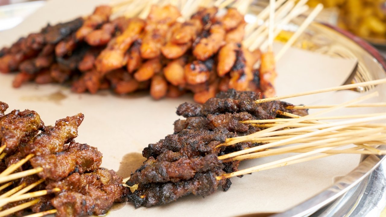 Ilustrasi Sate