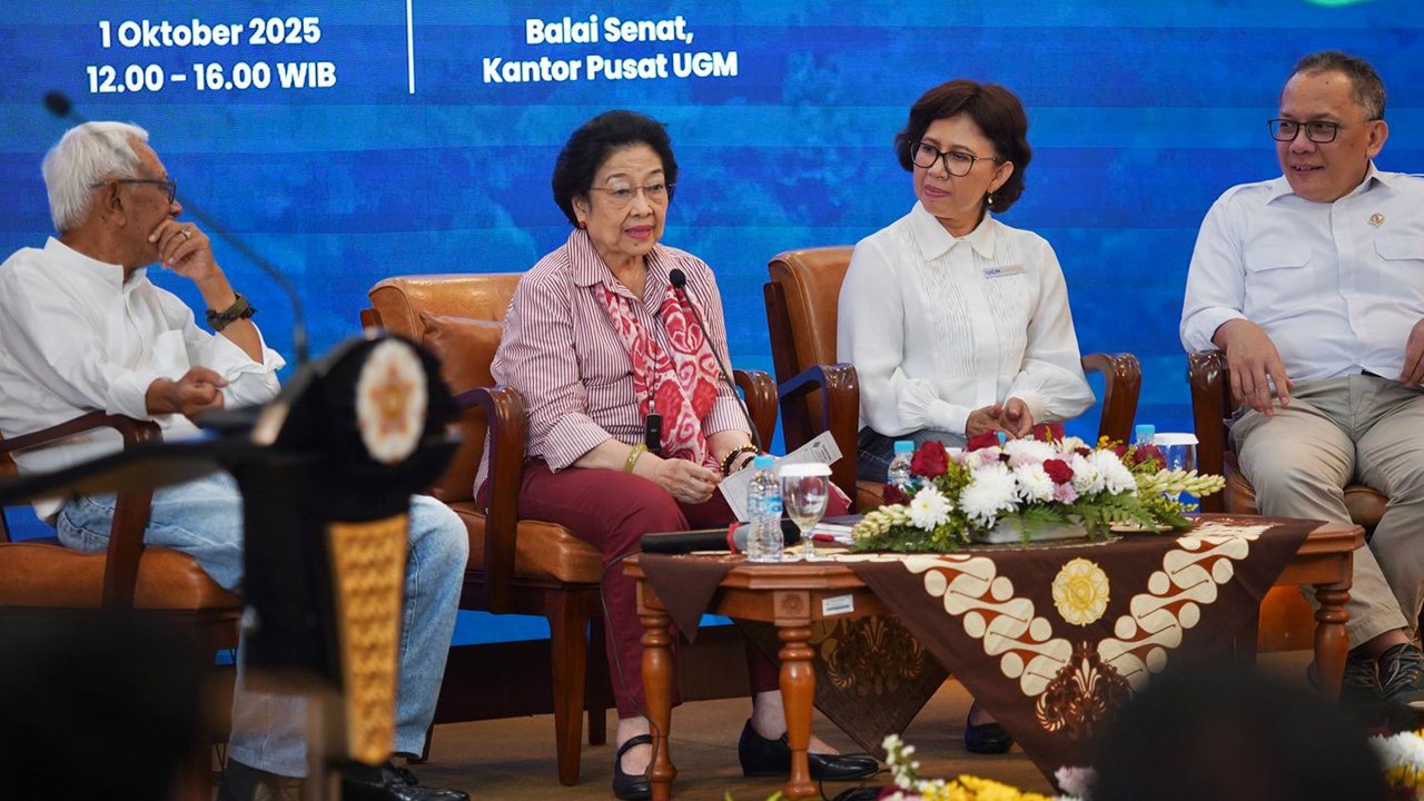Megawati Soekarnoputri di UGM