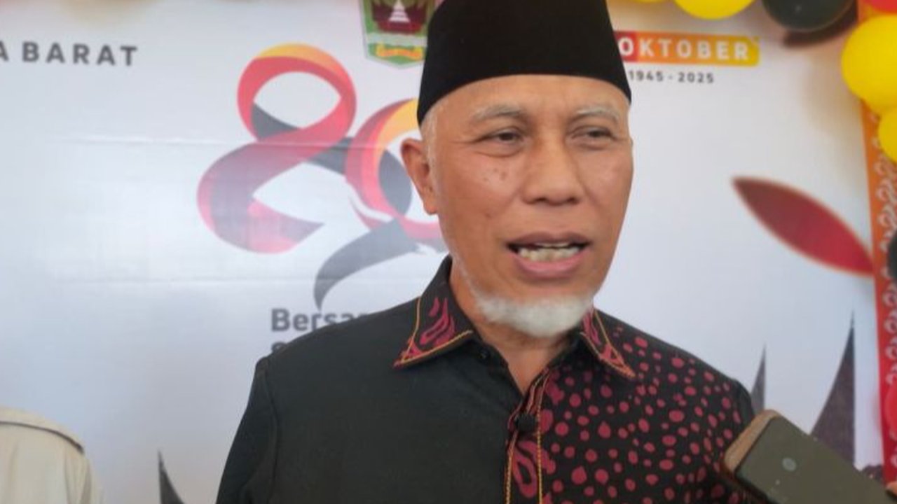 Gubernur Sumbar Mahyeldi