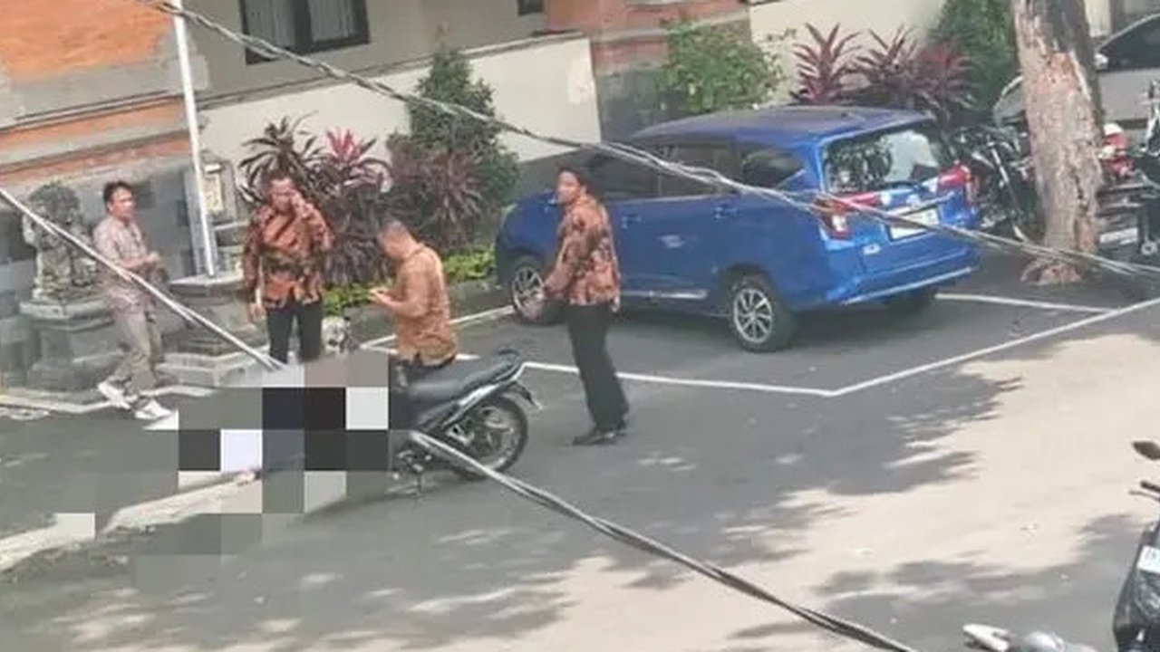 Mahasiswa Unud jatuh dari lantai dua