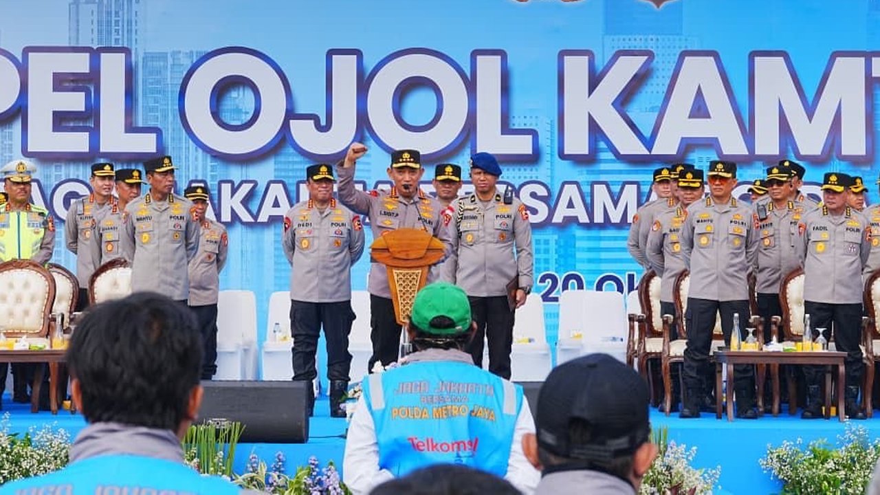 Jenderal Sigit Ungkap Alasan Polri Gandeng Ojek Online Jaga Kamtibmas