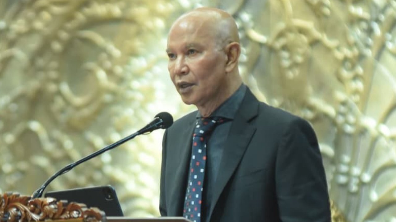 Ketua Banggar DPR RI Said Abdullah menyampaikan laporan kerja terkait RAPBN 2026 dalam rapat Paripurna