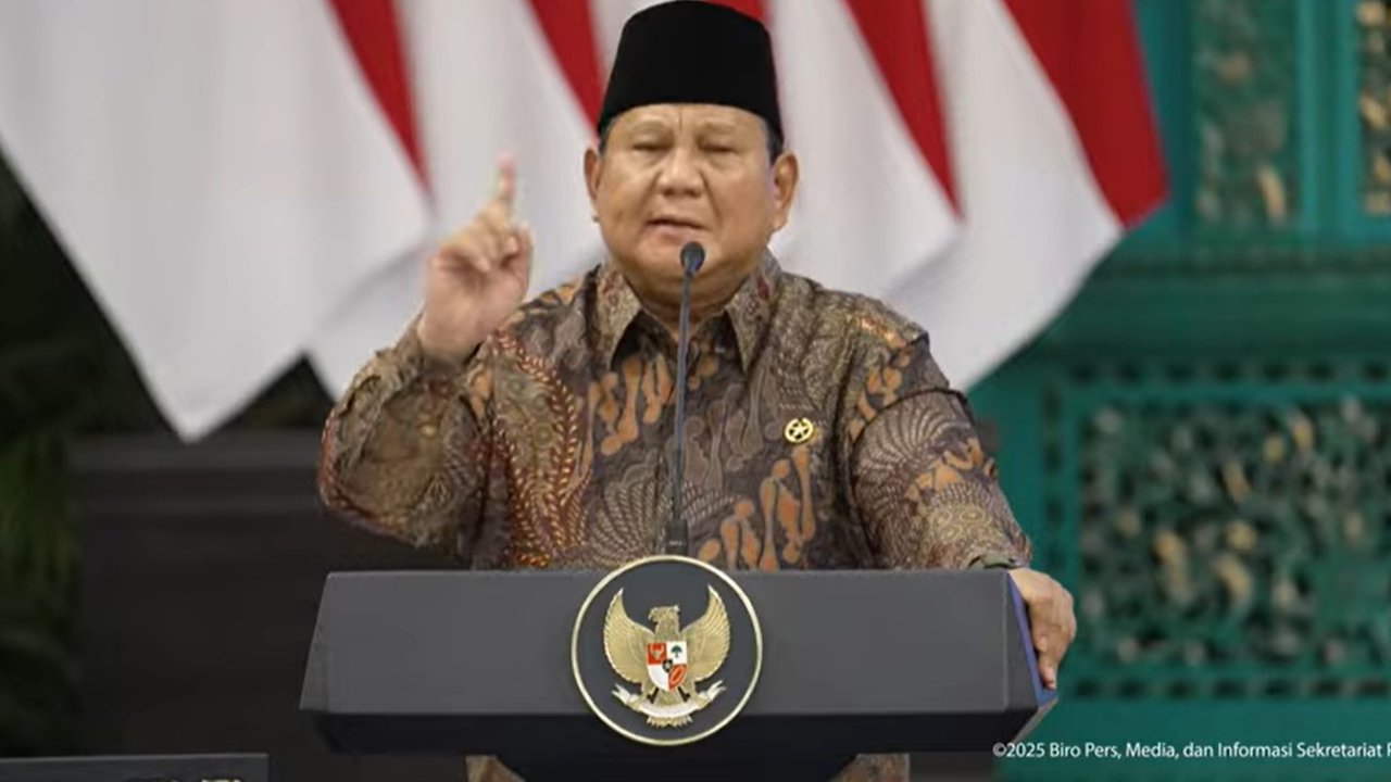 Satu Tahun Pemerintahan, Prabowo Ungkap Produksi Pangan Cetak Rekor Tertinggi Sepanjang Sejarah