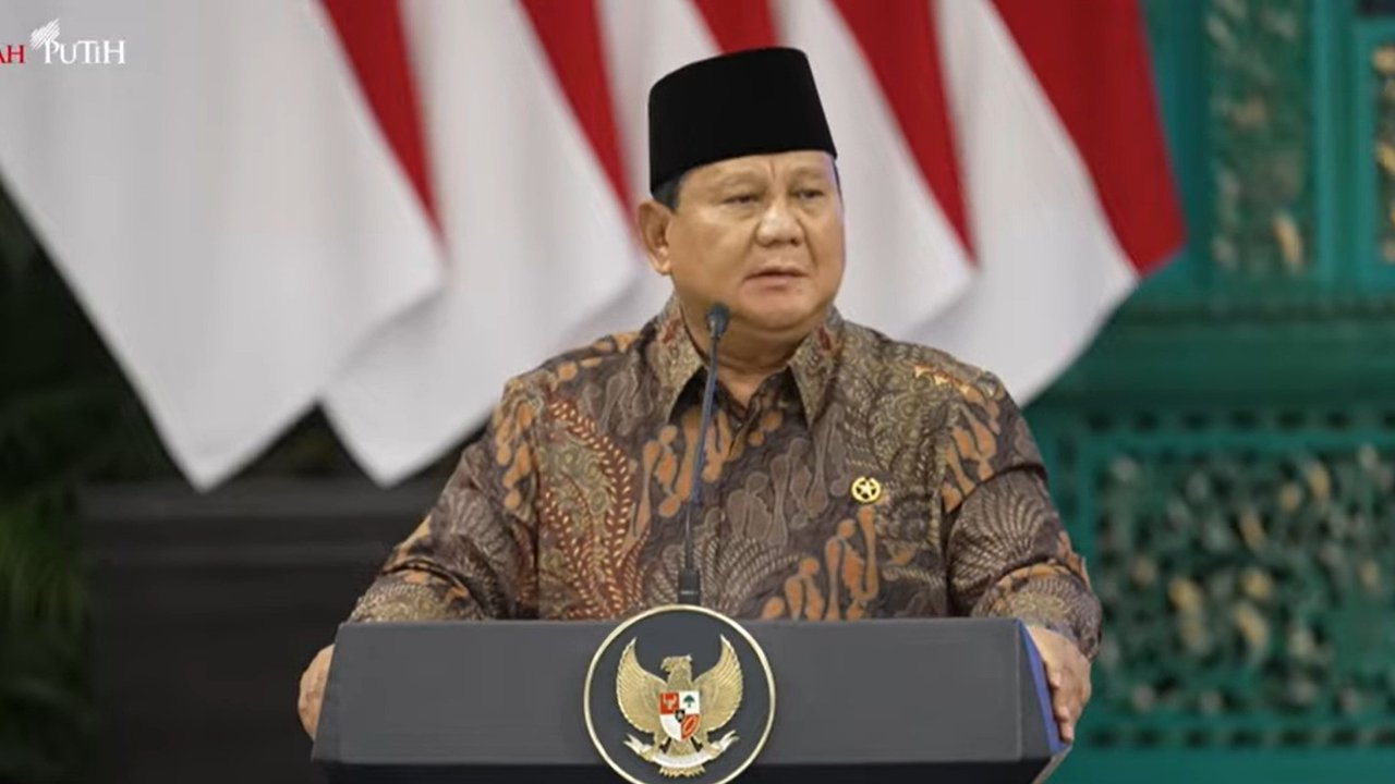 VIDEO: Prabowo Blak-blakan Pidato Satu Tahun Kepemimpinan, Puji Warisan Jokowi 
