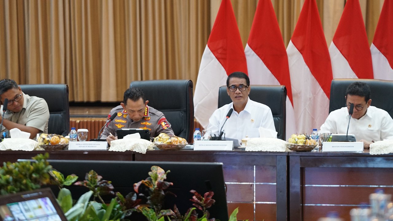 Gebrakan Mentan, Bentuk Satgas Pengendalian Harga Beras bersama Polri dan Mitra Pangan