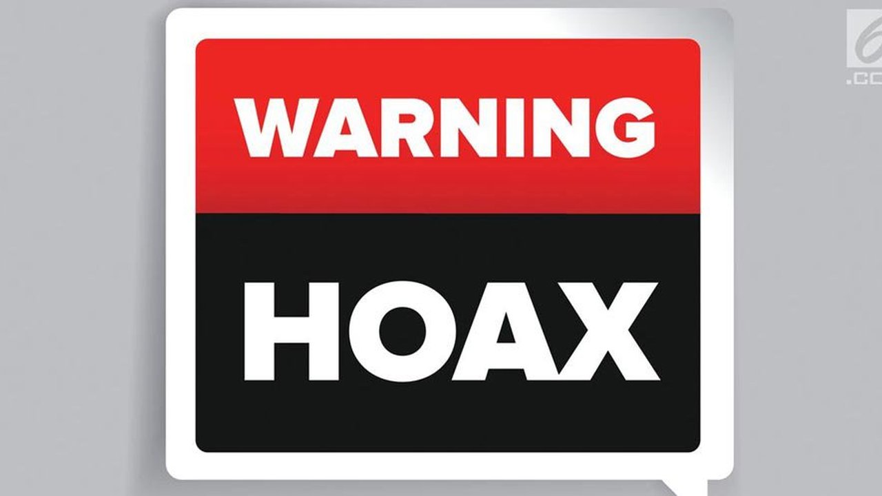 Ilustrasi hoaks.
