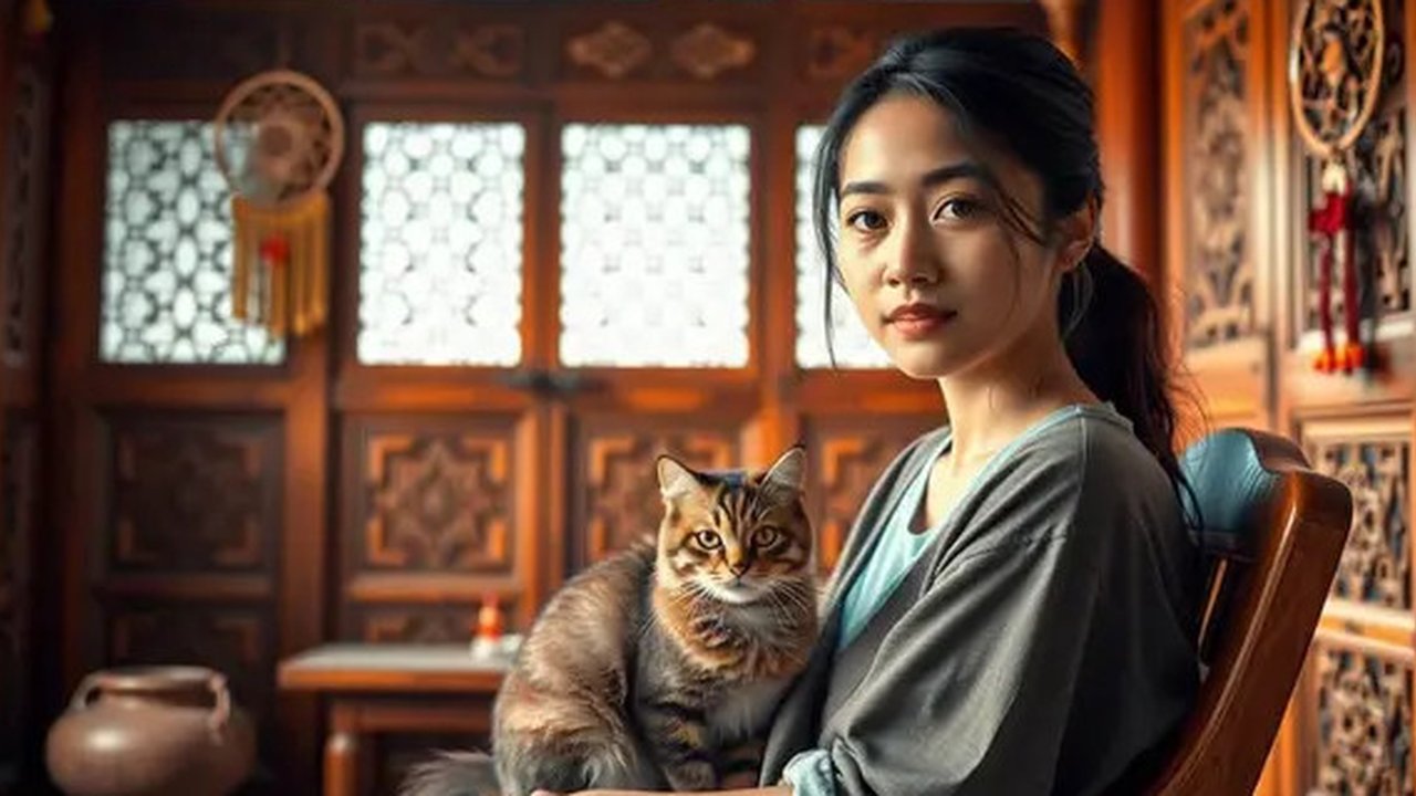 arti mimpi melihat kucing Ilustrasi dibuat AI