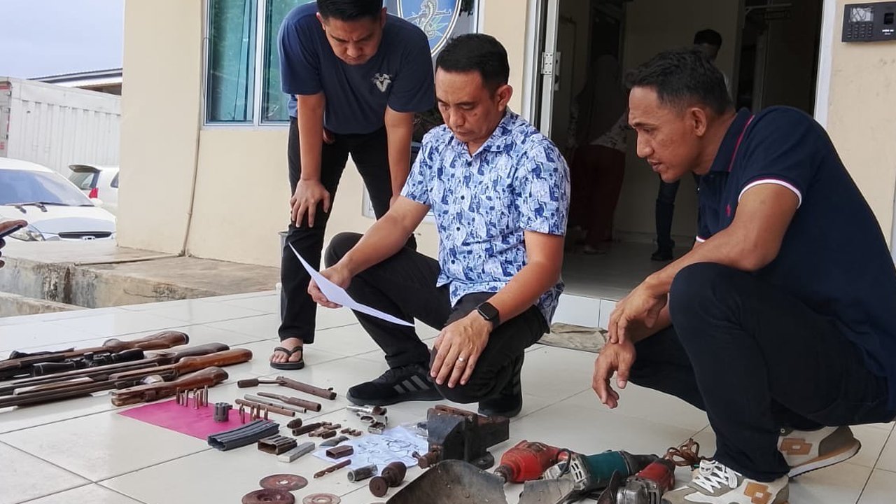 2 Bandar Sabu di Lampung Tengah Ditangkap, Ternyata Juga Perakit Senjata Api Rakitan