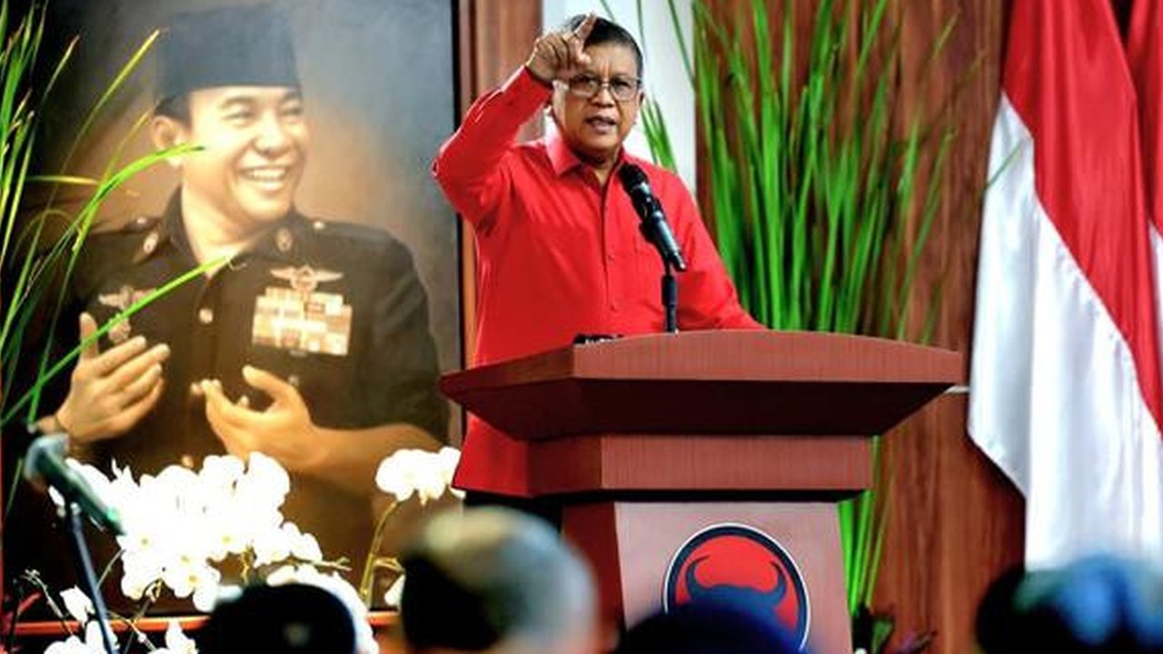 Sekretaris Jenderal PDI Perjuangan (PDIP) Hasto Kristiyanto di Sekolah Partai PDIP Lenteng Agung, Jakarta. (Foto: Dokumentasi DPP PDIP).